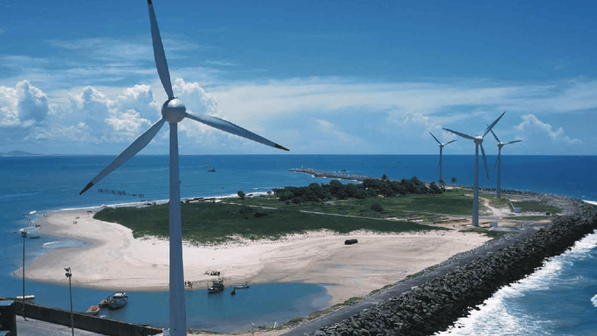 First wind farm commissioning in Brazil