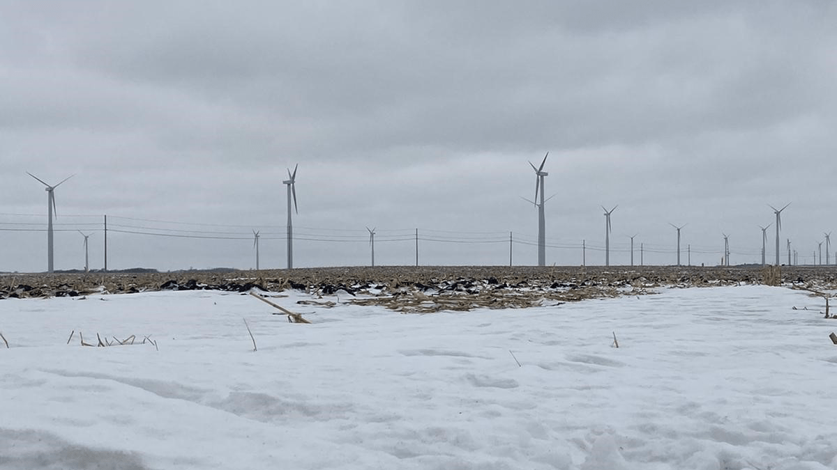 Hancock County Wind Farm - Endiprev USA performed the retrofit and repowering of the148 V47 wind turbines under extreme weather conditions