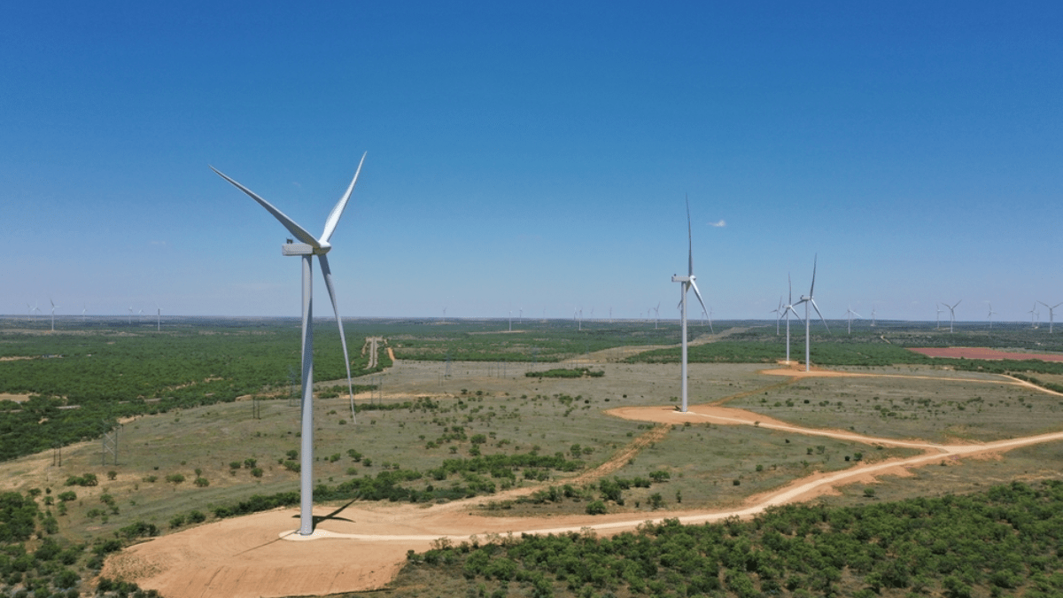 Endiprev finished the commissioning of the Mesquite Star Wind Farm