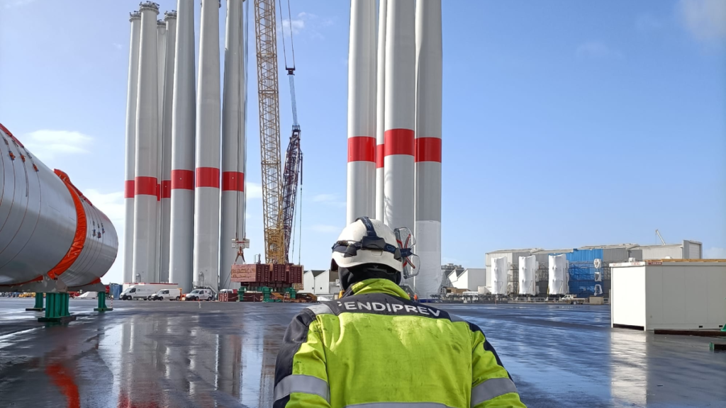 Offshore wind maintenance in Saint-Nazaire Wind Farm